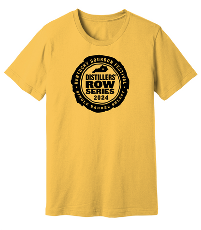 Exclusive Kentucky Bourbon Festival Yellow T-Shirt with Black Logo